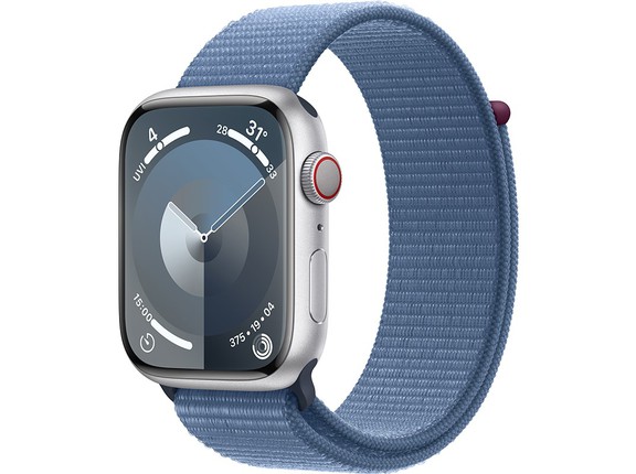 Apple Watch Series 9 GPS + Cellular 45mm Viền nhôm Dây vải